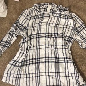 plaid long sleeve shirt